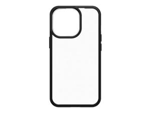 OtterBox React Series ProPack - Coque de protection pour téléphone portable - polycarbonate, élastomère thermoplastique (TPE) - clair, cristal noir - pour Apple iPhone 13 Pro - 77-85861 - Coques et étuis pour téléphone portable
