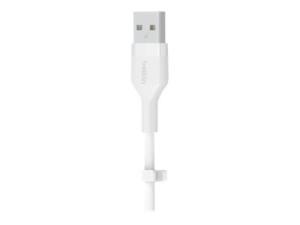 Belkin BOOST CHARGE - Câble USB - USB (M) pour 24 pin USB-C (M) - 2 m - blanc - CAB008BT2MWH - Câbles USB
