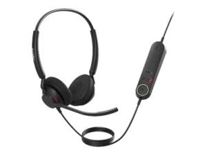 Jabra Engage 40 Stereo - Micro-casque - sur-oreille - filaire - USB-C - isolation acoustique - Optimisé pour la CU - 4099-419-299 - Écouteurs