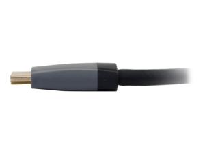 C2G 16.5ft Select High Speed HDMI Cable with Ethernet, 4k, In-Wall CL2-Rated - Câble HDMI avec Ethernet - HDMI mâle pour HDMI mâle - 5.03 m - blindé - noir - support 4K - 50631 - Accessoires pour systèmes audio domestiques