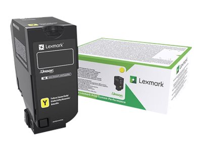Lexmark - À rendement élevé - jaune - original - cartouche de toner LCCP, LRP, Entreprise Lexmark - pour Lexmark CX725de, CX725dhe, CX725dthe - 84C2HYE - Cartouches de toner Lexmark