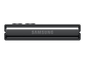 Samsung Galaxy Z Flip5 - 5G smartphone - double SIM - RAM 8 Go / Mémoire interne 512 Go - écran OEL - 6.7" - 2640 x 1080 pixels (120 Hz) - 2x caméras arrière 12 MP, 12 MP - front camera 10 MP - graphite - SM-F731BZAHEUB - Smartphones 5G