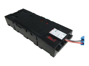 Cartouche de batterie de rechange APC #116 - Batterie d'onduleur - 1 x batterie - Acide de plomb - noir - pour P/N: SMX1000C, SMX1000US, SMX750C, SMX750CNC, SMX750INC, SMX750NC, SMX750-NMC, SMX750US - APCRBC116 - Batteries UPS