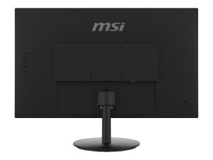 MSI PRO MP271 - Écran LED - 27" - 1920 x 1080 Full HD (1080p) @ 75 Hz - IPS - 250 cd/m² - 1000:1 - 5 ms - HDMI, VGA - noir - 9S6-3PA2CT-034 - Écrans d'ordinateur