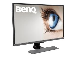 BenQ EW3270U - Écran LED - 32" (31.5" visualisable) - 3840 x 2160 4K UHD (2160p) @ 60 Hz - VA - 300 cd/m² - 3000:1 - 4 ms - 2xHDMI, DisplayPort, USB-C - haut-parleurs - gris métallisé - EW3270U - Écrans d'ordinateur