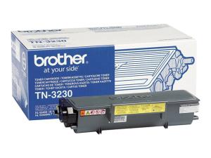 Brother TN3230 - Noir - original - cartouche de toner - pour Brother DCP-8070, 8085, HL-5340, 5350, 5370, 5380, MFC-8370, 8380, 8880, 8890 - TN3230 - Cartouches de toner