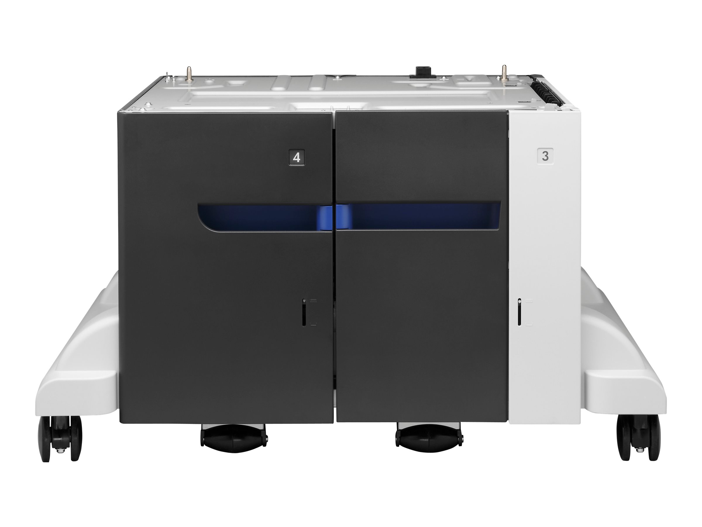 HP Paper Feeder and Stand - Base d'imprimante avec tiroir d'alimentation pour support d'impression - 3500 feuilles dans 1 bac(s) - pour Color LaserJet Enterprise M855dn, M855x+, M855x+ NFC/Wireless direct, M855xh - C1N64A - Accessoires pour imprimante