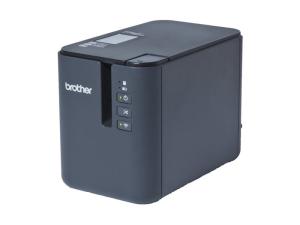 Brother P-Touch PT-P900Wc - Imprimante d'étiquettes - transfert thermique - Rouleau (3,6 cm) - 360 dpi - jusqu'à 60 mm/sec - USB 2.0, USB 3.0, Wi-Fi(n) - outil de coupe - PTP900WCYP1 - Imprimantes thermiques