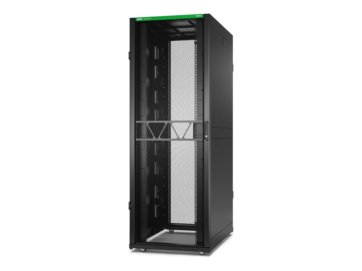 APC NetShelter SX Gen 2 - Rack armoire - H 2124 x L 750 x P 1200 mm, avec les côtés - sur le sol - noir - 45U - 19" - AR3355B2 - Accessoires pour serveur