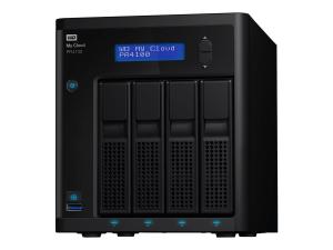 WD My Cloud PR4100 WDBNFA0640KBK - Pro Series - serveur NAS - 4 Baies - 64 To - HDD 16 To x 4 - RAID RAID 0, 1, 5, 10, JBOD - RAM 4 Go - Gigabit Ethernet - WDBNFA0640KBK-EESN - NAS