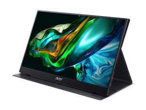 Acer PM161Q Bbmiuux - PM1 Series - écran LED - 16" (15.6" visualisable) - portable - 1920 x 1080 Full HD (1080p) @ 60 Hz - IPS - 250 cd/m² - 800:1 - HDR10 - 4 ms - Mini HDMI, 2xUSB-C - haut-parleurs - noir - UM.ZP1EE.B02 - Écrans d'ordinateur