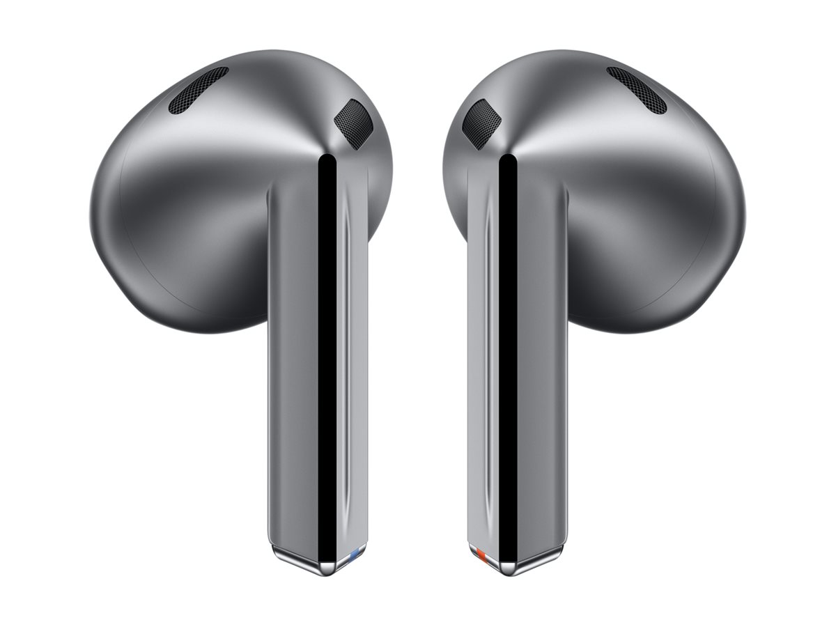 Samsung Galaxy Buds3 - Écouteurs sans fil avec micro - intra-auriculaire - Bluetooth - Suppresseur de bruit actif - argent - SM-R530NZAAXEF - Écouteurs