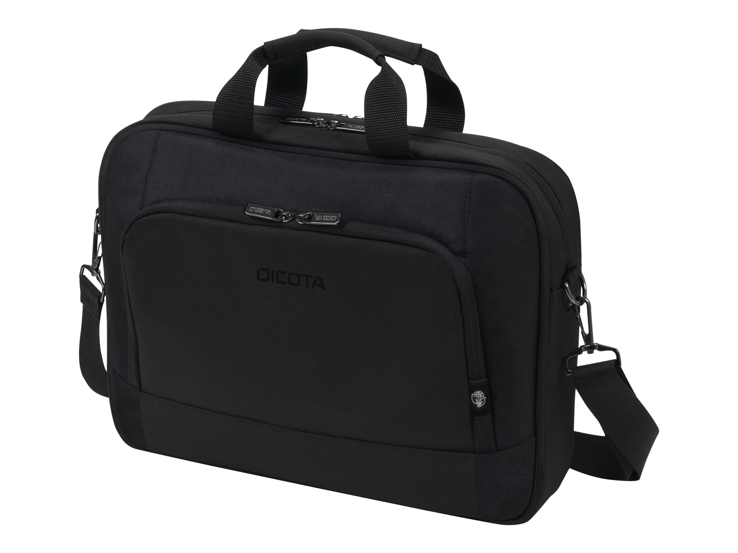 DICOTA Eco Top Traveller BASE - Sacoche pour ordinateur portable - 13" - 14.1" - noir - D31324-RPET - Sacoches pour ordinateur portable