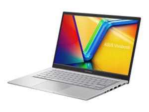 ASUS VivoBook 14 X1404ZA-EB393W - Conception de charnière à 180 degrés - Intel Core i5 - 1235U / jusqu'à 4.4 GHz - Win 11 Home - Carte graphique Intel Iris Xe - 16 Go RAM - 512 Go SSD NVMe - 14" 1920 x 1080 (Full HD) - Wi-Fi 6E, Bluetooth - argent transparent - 90NB1002-M00FM0 - Ordinateurs portables