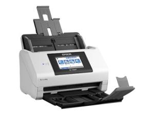 Epson WorkForce DS-790WN - Scanner de documents - Recto-verso - A4/Legal - 600 dpi x 600 dpi - jusqu'à 45 ppm (mono) / jusqu'à 45 ppm (couleur) - Chargeur automatique de documents (100 feuilles) - jusqu'à 7000 pages par jour - USB 3.0, Gigabit LAN, Wi-Fi(n), USB 2.0 (Host) - B11B265401 - Scanneurs de documents