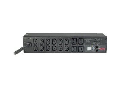 PDU en rack avec compteur APC AP7822B - Unité de distribution secteur (rack-montable) - CA 200/208/230 V - entrée : IEC 60309 32A - connecteurs de sortie : 16 (power IEC 60320 C13, IEC 60320 C19) - 2U - 3.66 m cordon - pour P/N: SCL400RMJ1U, SCL500RMI1UC, SCL500RMI1UNC, SMTL1000RMI2UC, SMTL750RMI2UC - AP7822B - Parasurtenseurs et PDU