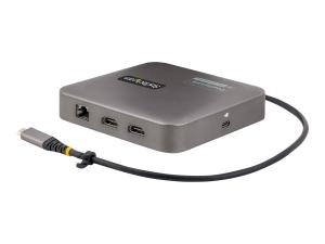 StarTech.com Adaptateur Multiport USB C, Double HDMI 4K60Hz, 100W PD, GbE - Station d'accueil - USB-C / USB4 / Thunderbolt 3 / Thunderbolt 4 - 2 x HDMI - 1GbE - 102B-USBC-MULTIPORT - Stations d'accueil pour ordinateur portable