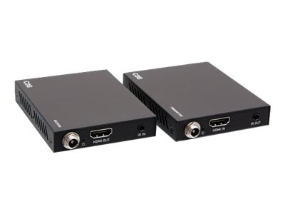 C2G over Cat Extender Box Transmitter to Box Receiver - 4K 60Hz - Prolongateur audio/vidéo - HDMI - plus de CAT 5e/6/6a - jusqu'à 50 m - C2G60220 - Prolongateurs de signal
