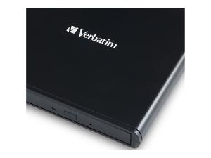 Verbatim Slimline - Lecteur de disque - DVD±RW (±R DL) - USB 2.0 - externe - 98938 - Lecteurs DVD