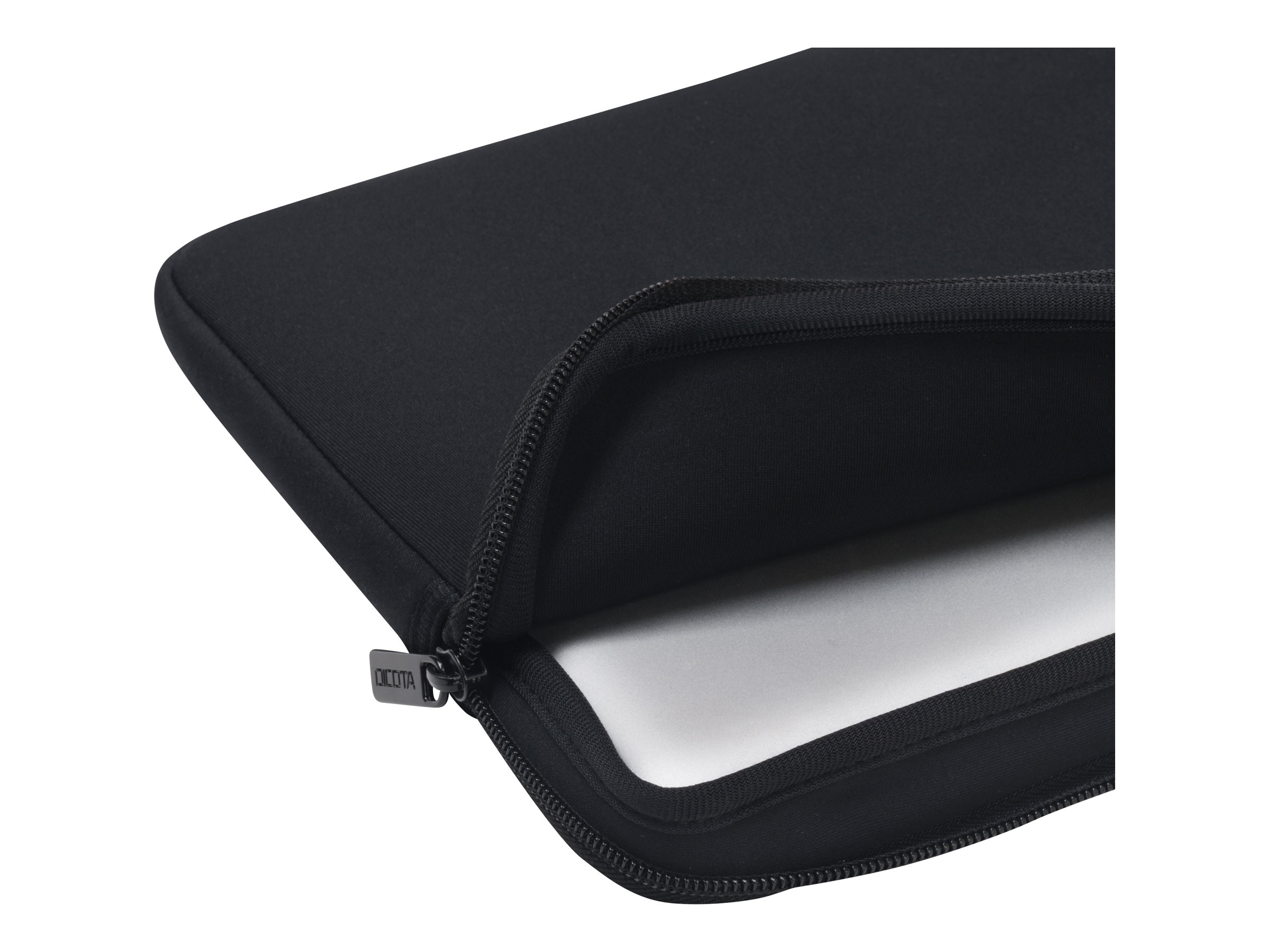 DICOTA PerfectSkin Laptop Sleeve 14.1" - Housse d'ordinateur portable - 14.1" - noir - D31187 - Sacoches pour ordinateur portable
