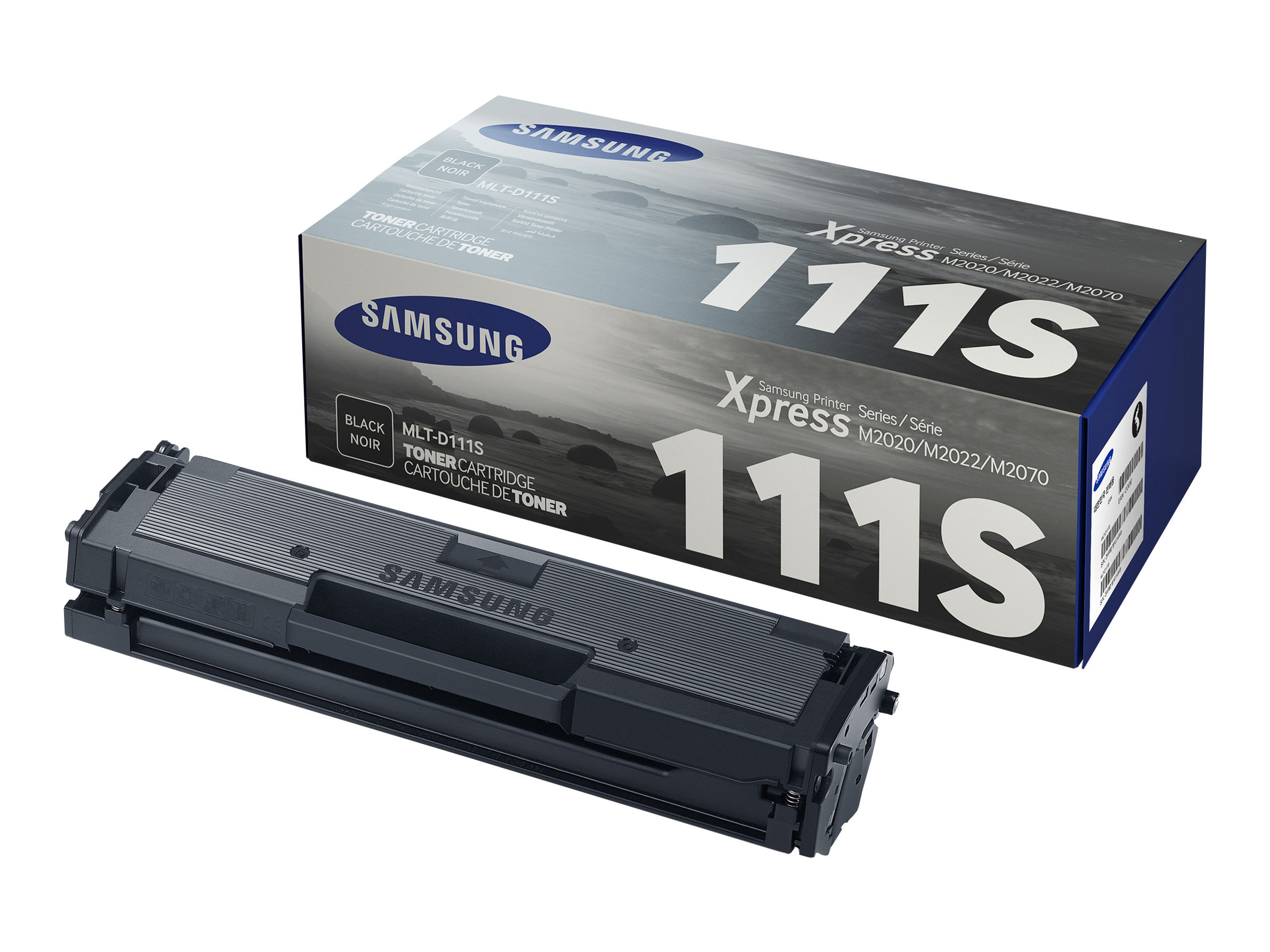 Samsung MLT-D111S - Noir - original - cartouche de toner (SU810A) - pour Xpress SL-M2023, M2027, M2029, M2060, M2070, M2071, M2073, M2074, M2077, M2078, M2079 - SU810A - Cartouches de toner Samsung