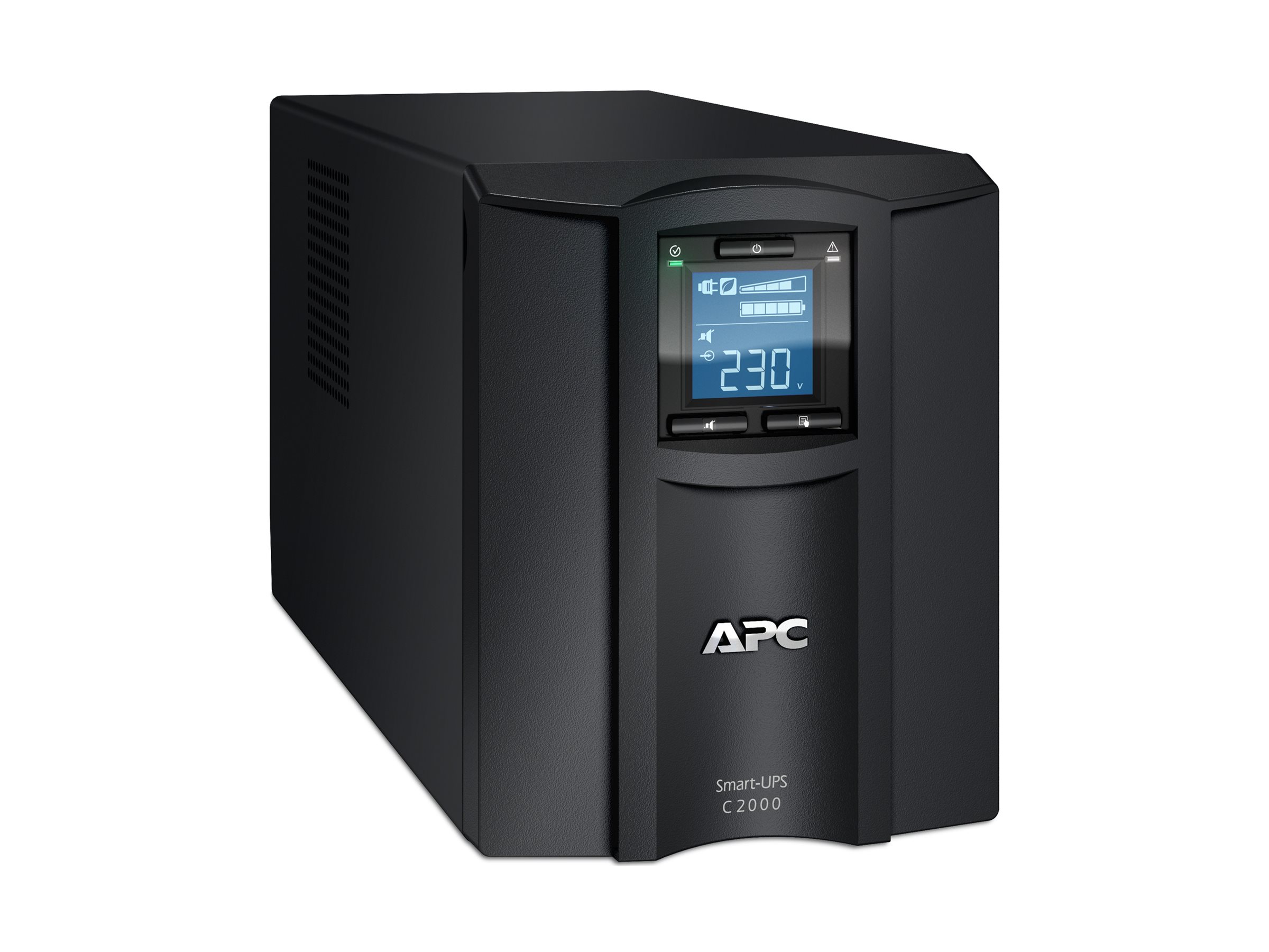 APC Smart-UPS C 2000VA LCD - Onduleur - CA 230 V - 1300 Watt - 2000 VA - USB - connecteurs de sortie : 7 - noir - SMC2000I - UPS autonomes