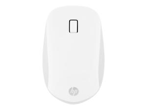 HP 410 Slim - Souris - droitiers et gauchers - 3 boutons - sans fil - Bluetooth 5.0 - blanc, finition matte - pour Laptop 15, 15s - 4M0X6AA#ABB - Souris