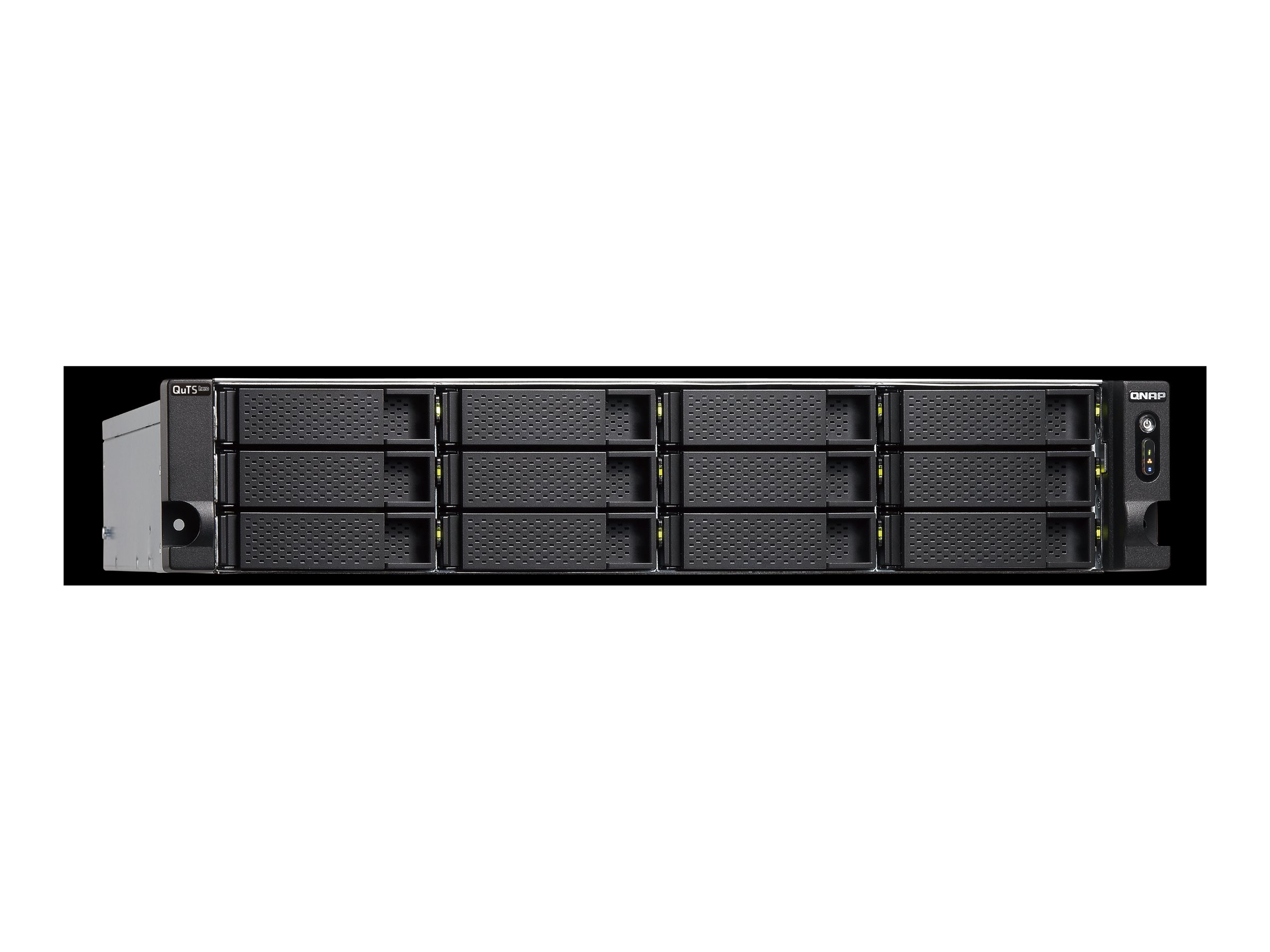 QNAP TS-h1886XU-RP R2 - Serveur NAS - 18 Baies - rack-montable - SATA 6Gb/s - RAID RAID 0, 1, 5, 6, 10, 50, JBOD, 60, RAID TP - RAM 32 Go - 2.5 Gigabit Ethernet / 10 Gigabit Ethernet - iSCSI support - 2U - TS-H1886XU-RP-R2-D1622-32G - NAS