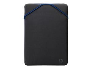 HP Protective - Housse d'ordinateur portable - 15.6" - noir, bleu - pour Laptop 15, 15s; Pavilion 15 - 2F1X7AA - Sacoches pour ordinateur portable