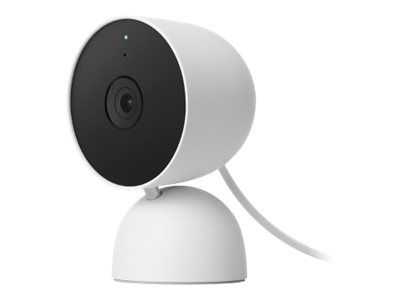 Google Nest Cam - Caméra de surveillance réseau - intérieur - couleur (Jour et nuit) - 2 MP - 1920 x 1080 - 1080p - audio - sans fil - Wi-Fi - H.264 - GA01998-FR - Caméras réseau