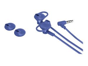 HP 150 - Micro-casque - embout auriculaire - filaire - Bleu marine - pour Portable 24, 27, 570, 590, 595, TP01 - 2AP91AA#ABB - Écouteurs