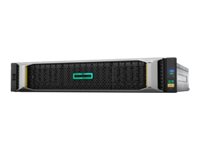 HPE Modular Smart Array 2052 SAN Hybrid Flash w/o SFP Bundle - Baie de disque dur/disque dur SSD - 8.8 To - 24 Baies (SAS-3) - HDD 1.2 To x 6 + SSD 800 Go x 2 - rack-montable - 2U - Top Value Lite - Q2R47A - NAS