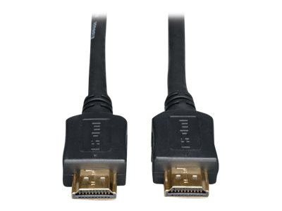 Eaton Tripp Lite Series High-Speed HDMI Cable, HD, Digital Video with Audio (M/M), Black, 35 ft. (10.67 m) - Câble HDMI - HDMI mâle pour HDMI mâle - 10.7 m - double blindage - noir - P568-035 - Accessoires pour systèmes audio domestiques