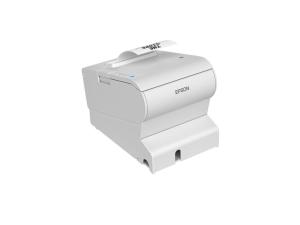 Epson TM T88VII (111) - Imprimante de reçus - thermique en ligne - Rouleau (7,95 cm) - 180 x 180 ppp - jusqu'à 500 mm/sec - USB 2.0, hôte USB 2.0, LAN, série - outil de coupe - blanc - C31CJ57111 - Imprimantes de reçus POS