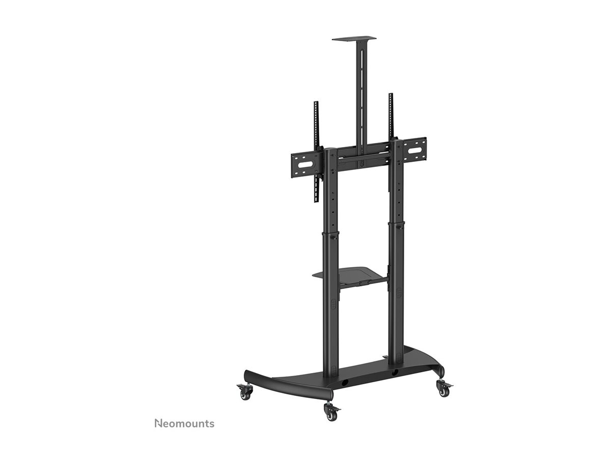 Neomounts PLASMA-M1950E - Chariot - pour écran plat/équipement audiovisuel - noir - Taille d'écran : 60"-100" - PLASMA-M1950E - Montages d'équipement audio et vidéo