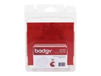 Badgy - Polychlorure de vinyle (PVC) - 20 mil - blanc - 100 carte(s) cartes - pour Badgy 100, 200, 1st Generation - CBGC0020W - Cartes d'imprimante