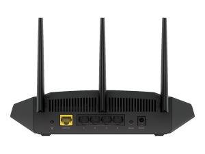 NETGEAR RAX10 - Routeur sans fil commutateur 4 ports - 1GbE - Wi-Fi 6 - Bi-bande - RAX10-100EUS - Routeurs sans fil