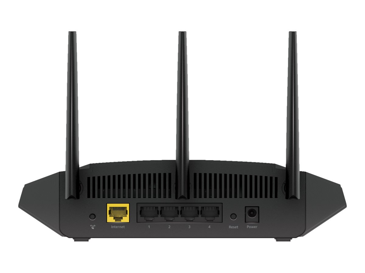 NETGEAR RAX10 - Routeur sans fil commutateur 4 ports - 1GbE - Wi-Fi 6 - Bi-bande - RAX10-100EUS - Routeurs sans fil