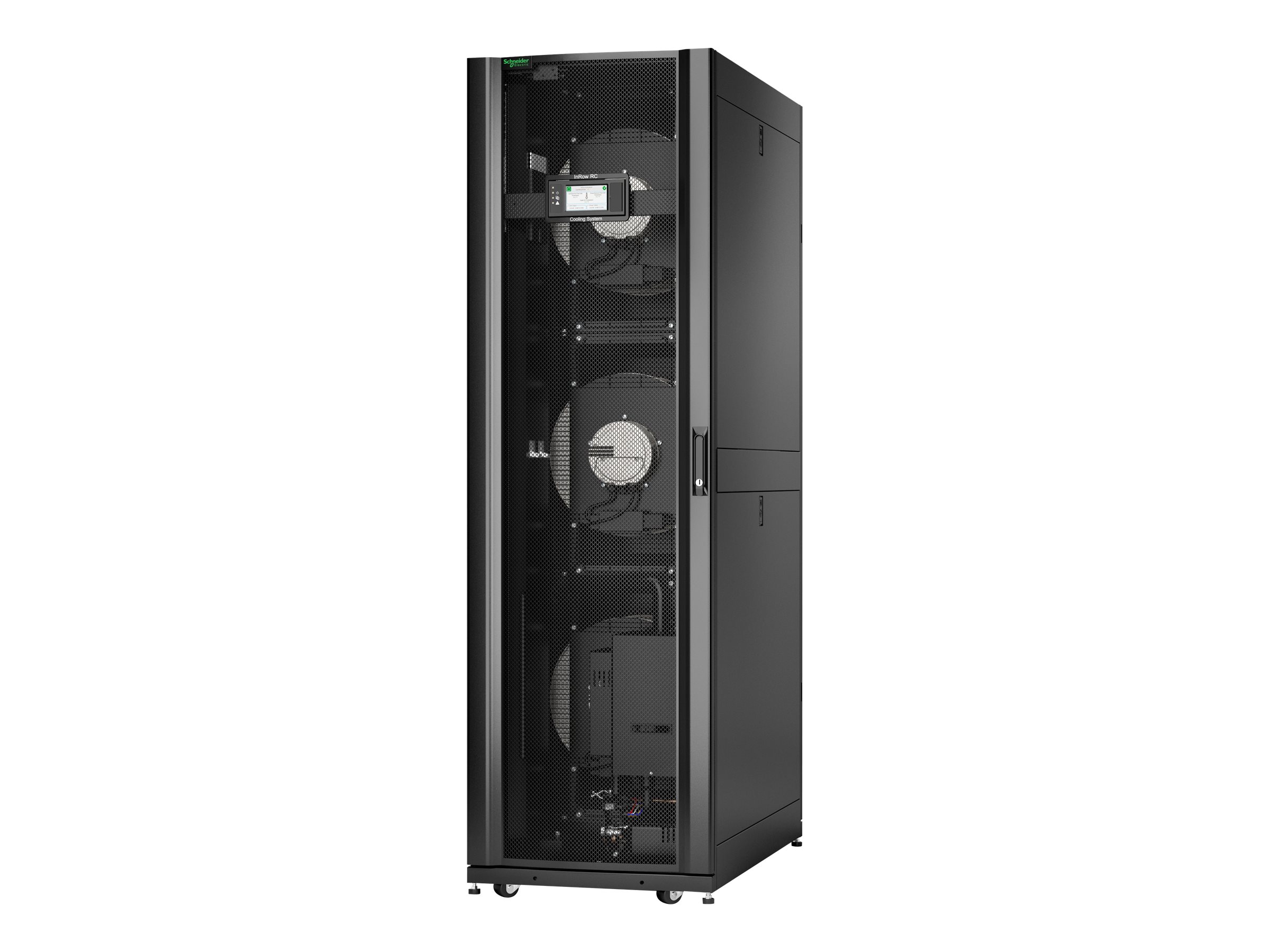 APC InRow RC - Eau glacée de système de refroidissement d'air conditionnée de rack - 380 - 415 V - noir - 42U - ACRC602 - Refroidisseurs pour ordinateur