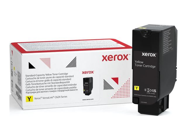 Xerox - Jaune - original - boîte - cartouche de toner - pour VersaLink C625, C625V_DN - 006R04619 - Cartouches de toner