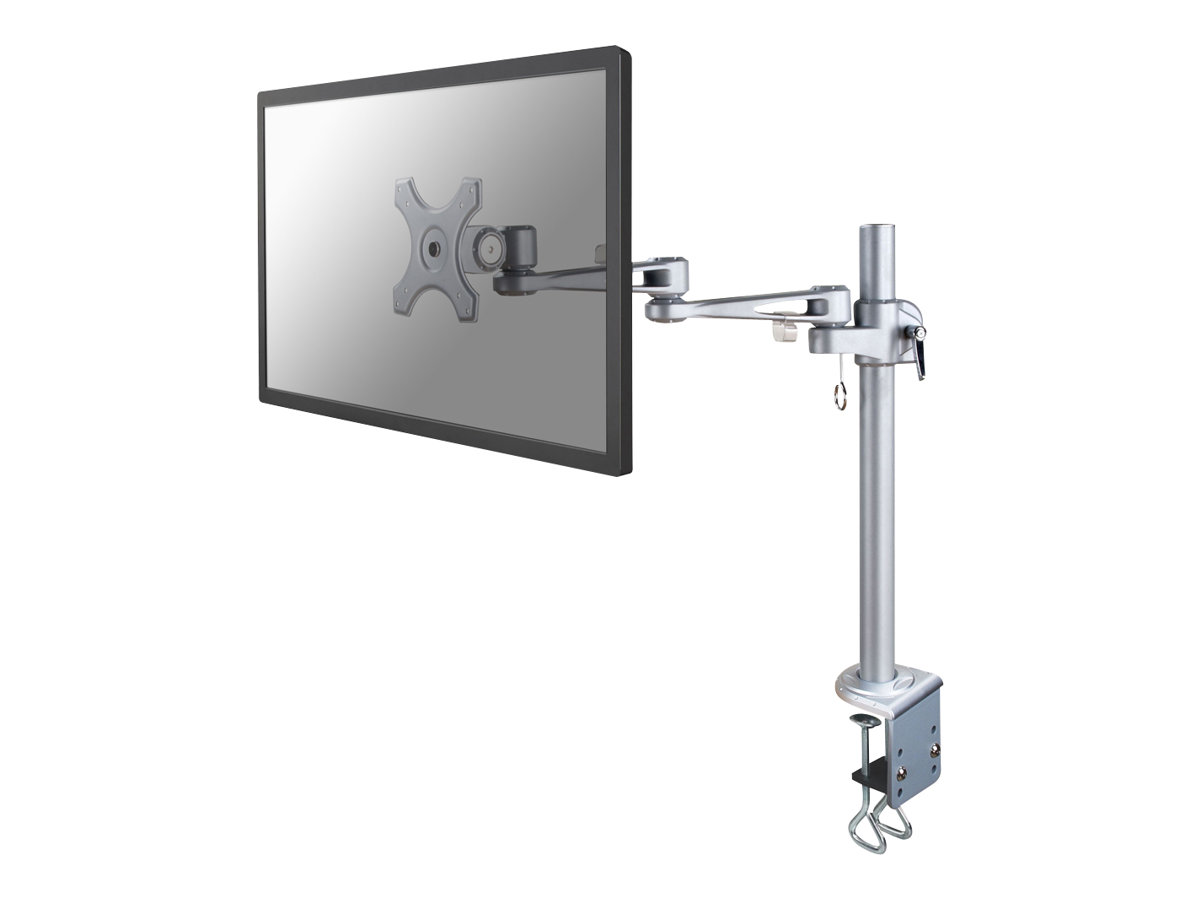 Neomounts FPMA-D935 - Kit de montage - pleine action - pour Écran LCD - argent - Taille d'écran : 10"-30" - pinces montables, montrable sur bureau - FPMA-D935 - Accessoires pour écran