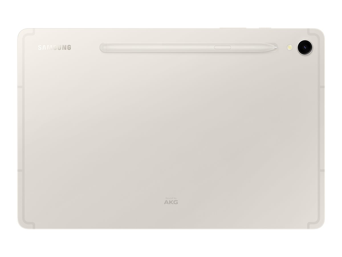 Samsung Galaxy Tab S9 - Tablette - Android 13 - 128 Go - 11" AMOLED (2560 x 1600) - Logement microSD - beige - SM-X710NZEAEUB - Tablettes et appareils portables