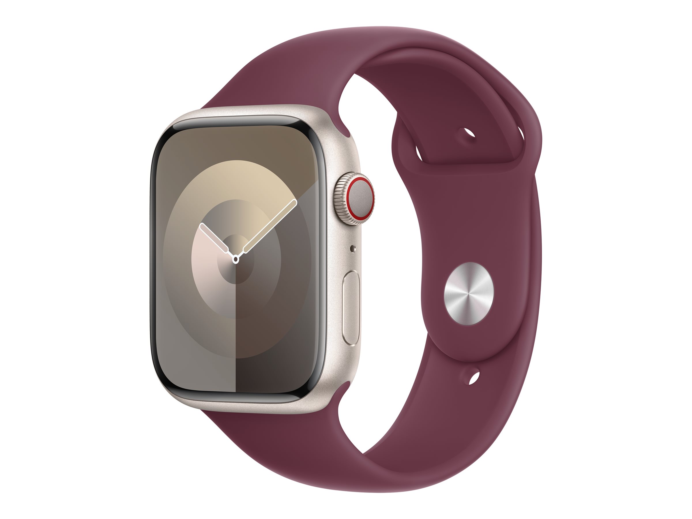 Apple - Bracelet pour montre intelligente - 45 mm - M/L (s'adapte aux poignets de 160 - 210 mm) - mûre blanche - MT403ZM/A - Accessoires pour smart watch