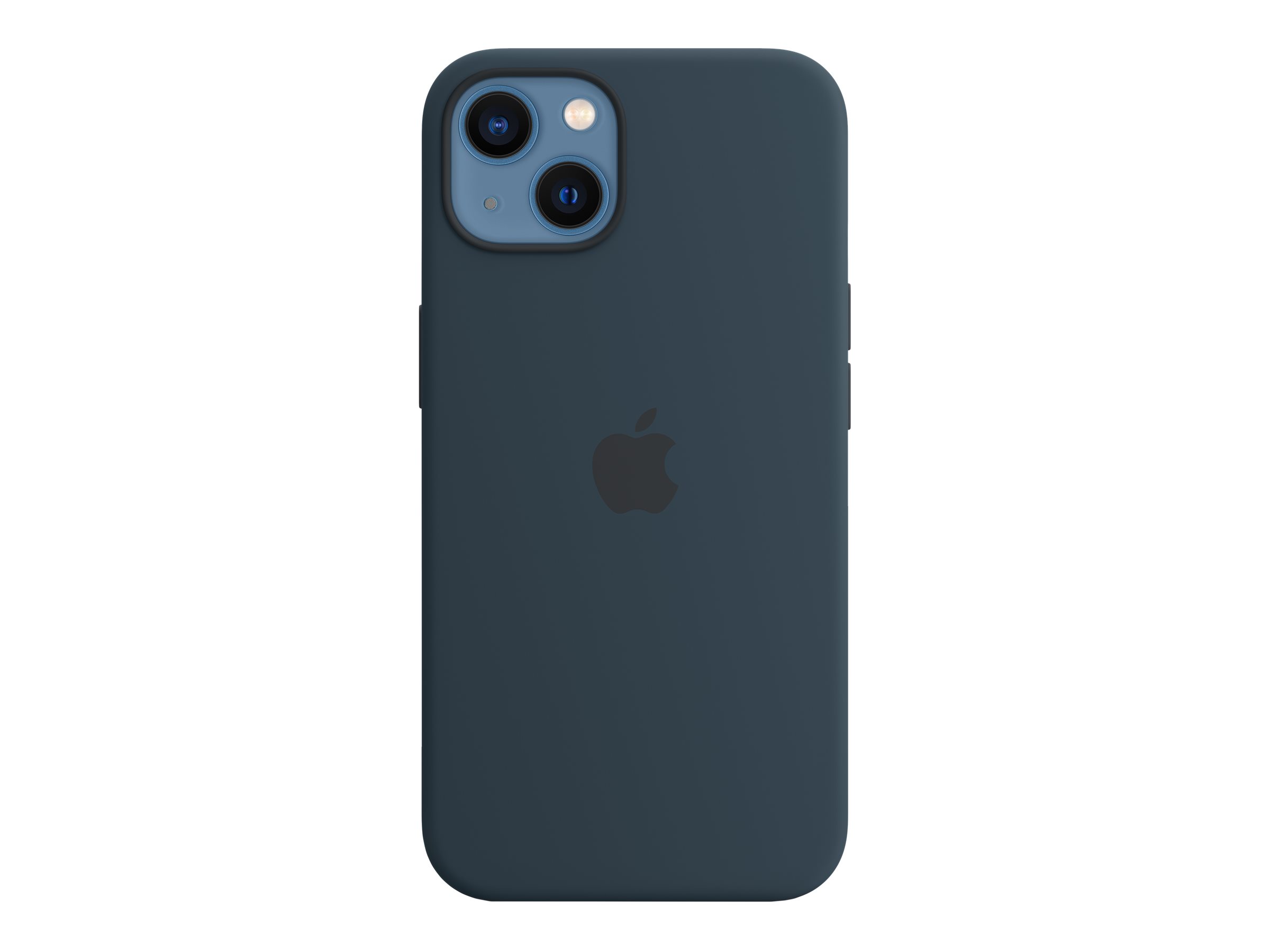 Apple - Coque de protection pour téléphone portable - avec MagSafe - silicone - bleu abysses - pour iPhone 13 - MM293ZM/A - Coques et étuis pour téléphone portable