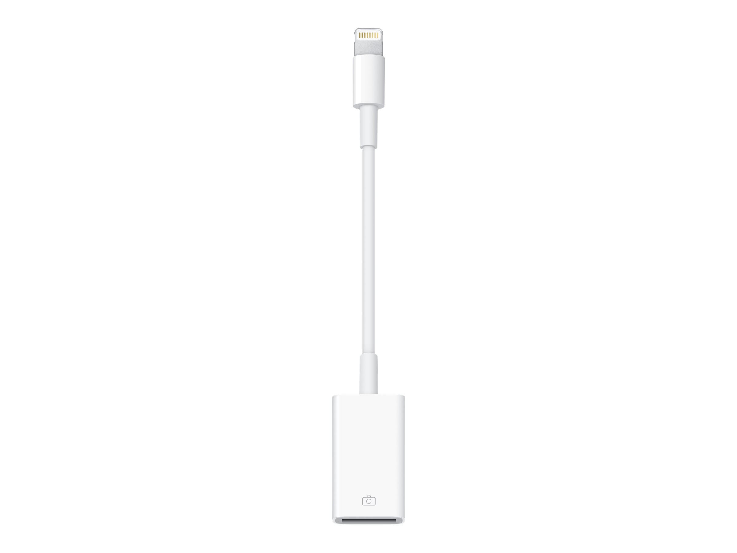 Apple Lightning to USB Camera Adapter - Adaptateur Lightning - Lightning mâle pour USB femelle - MD821ZM/A - Accessoires pour systèmes audio domestiques