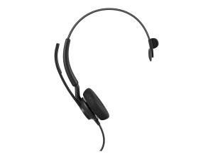 Jabra Engage 40 Mono - Micro-casque - sur-oreille - filaire - USB-C - isolation acoustique - Optimisé pour la CU - 4093-419-299 - Écouteurs