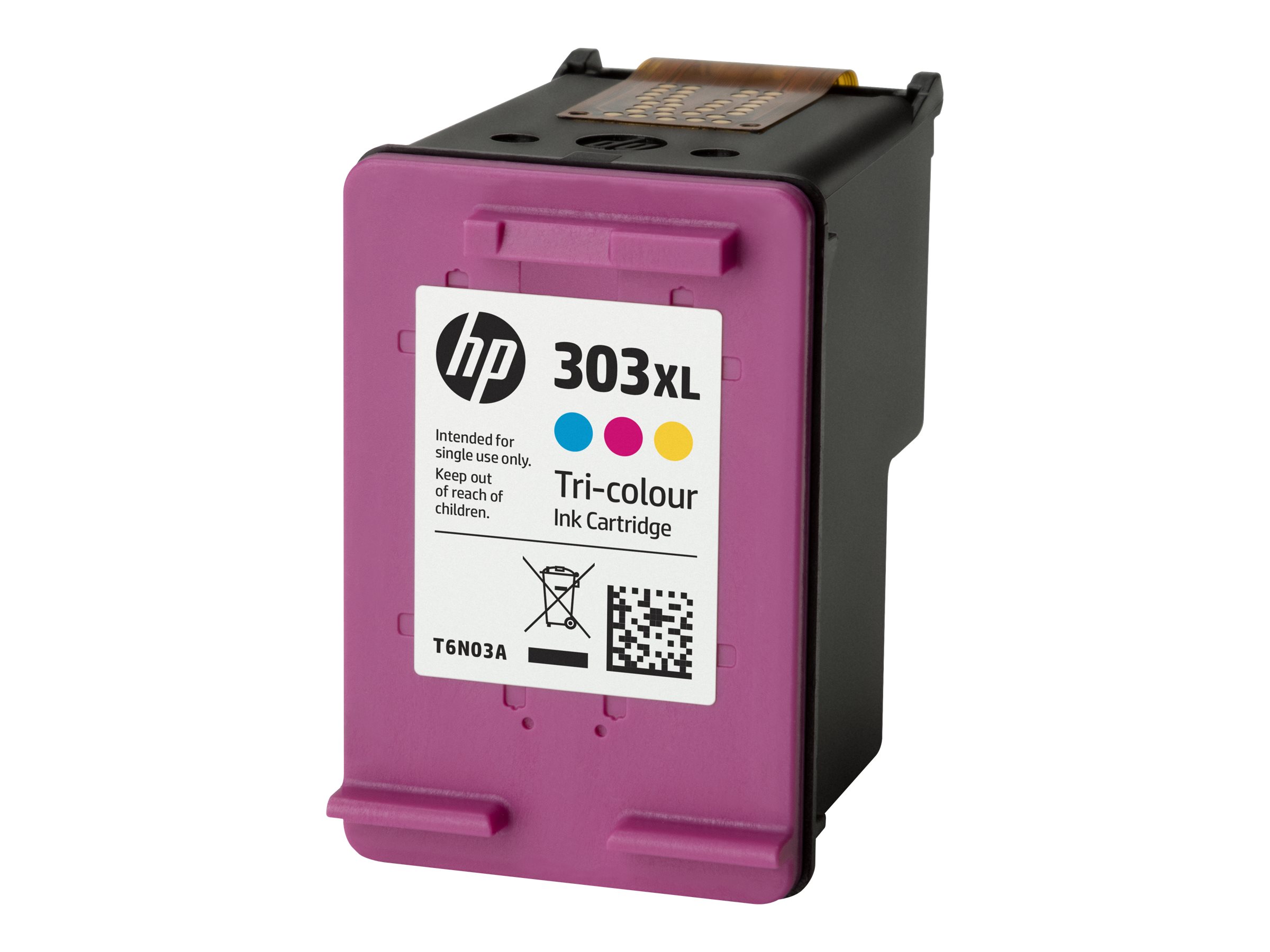 HP 303XL - 10 ml - à rendement élevé - couleur (cyan, magenta, jaune) - original - cartouche d'encre - pour ENVY Photo 62XX, Photo 71XX, Photo 78XX; ENVY Inspire 72XX, 79XX; Tango - T6N03AE#UUS - Cartouches d'imprimante