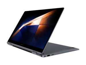 Samsung Galaxy Book4 360 - Conception inclinable - Intel Core 7 - 150U / jusqu'à 5.4 GHz - Evo - Win 11 Pro - Intel Graphics - 16 Go RAM - 512 Go SSD NVMe - 15.6" AMOLED écran tactile 1920 x 1080 (Full HD) - Bluetooth, Wi-Fi 6E - gris - NP754QGK-KG1FR - Ordinateurs portables