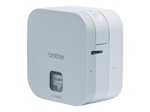 Brother P-Touch PT-P300BT - Imprimante d'étiquettes - transfert thermique - Rouleau (1,2 cm) - 180 dpi - jusqu'à 20 mm/sec - Bluetooth 2.1 EDR - outil de coupe - PTP300BTRE1 - Imprimantes thermiques