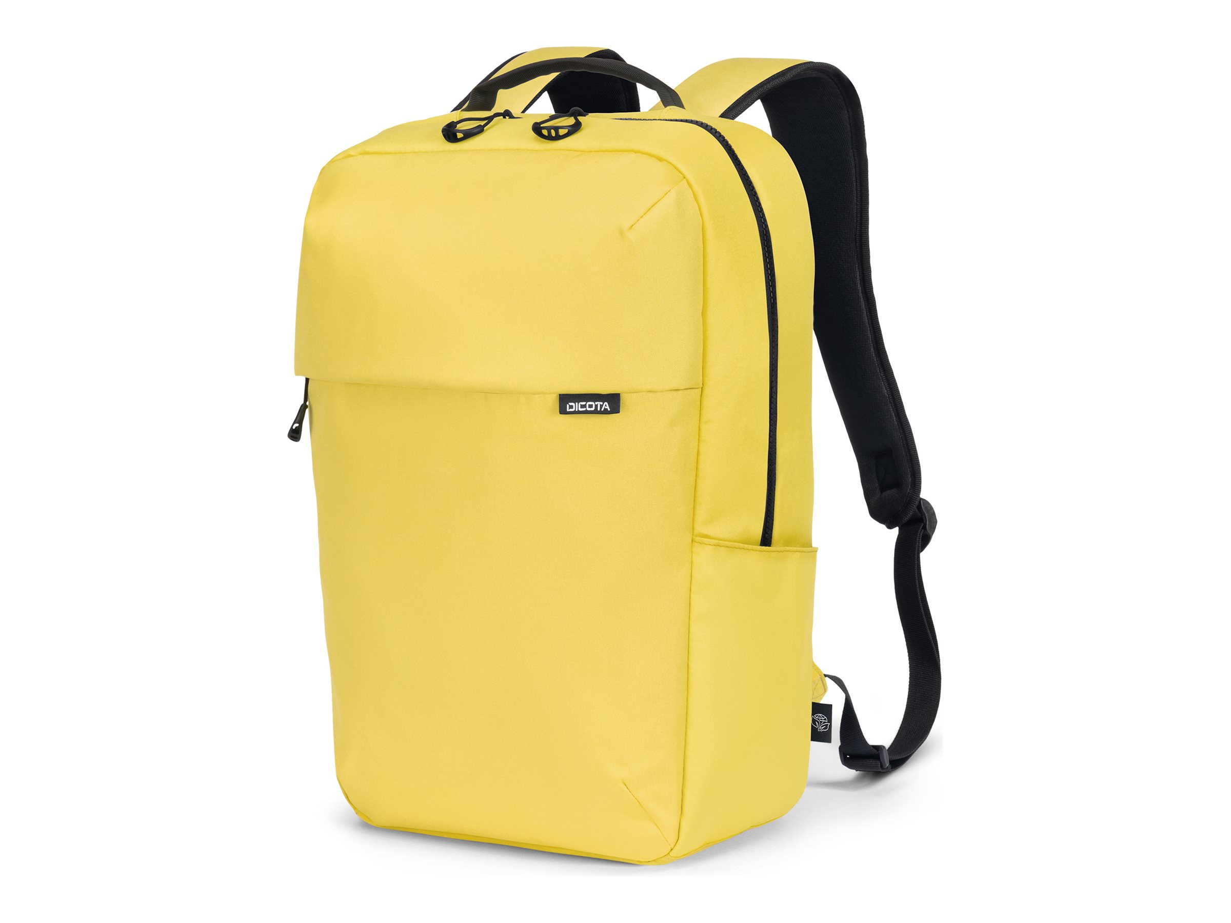 DICOTA Commuter - Sac à dos pour ordinateur portable - 13" - 16" - citron, citron vert - D32123-RPET - Accessoires pour ordinateur portable et tablette